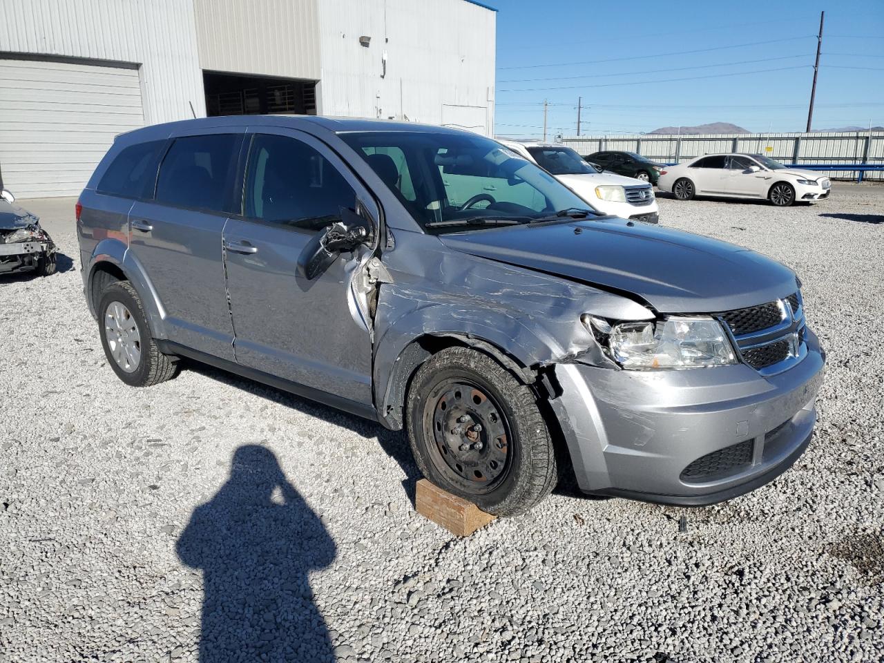 2015 Dodge Journey VIN 3C4PDCAB1FT713800 Copart auction photo, front end damage thumbnail 4