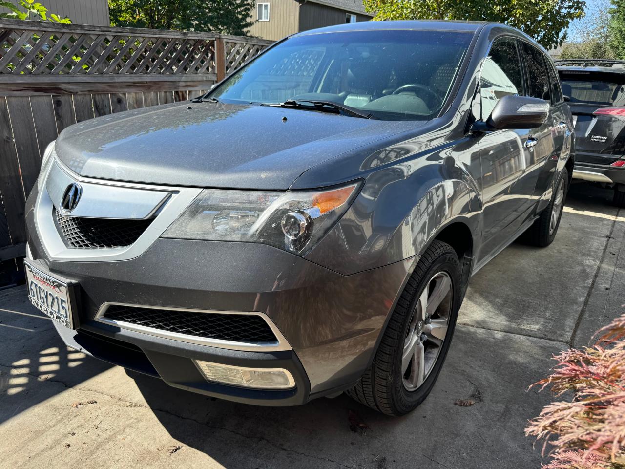 2011 Acura MDX VIN 2HNYD2H61BH550134