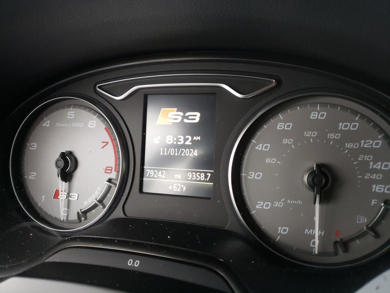 2015 Audi S3 VIN WAUBFGFF3F1127532 Copart auction photo, front end damage thumbnail 9