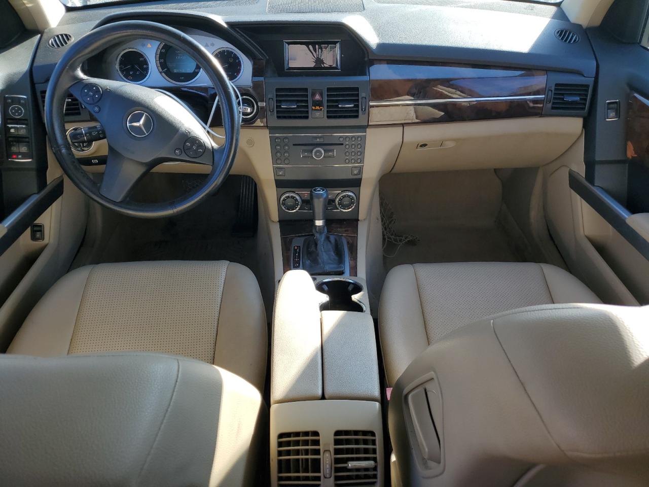 2010 Mercedes-Benz GLK-klasse VIN WDCGG8HB9AF424106 Copart auction photo, front end / side damage thumbnail 8