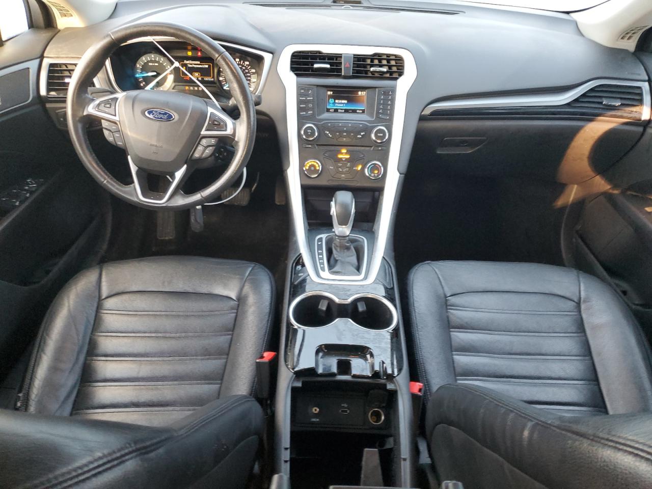 2015 Ford Fusion VIN 1FA6P0HD0F5104230 Copart auction photo, front end damage thumbnail 8
