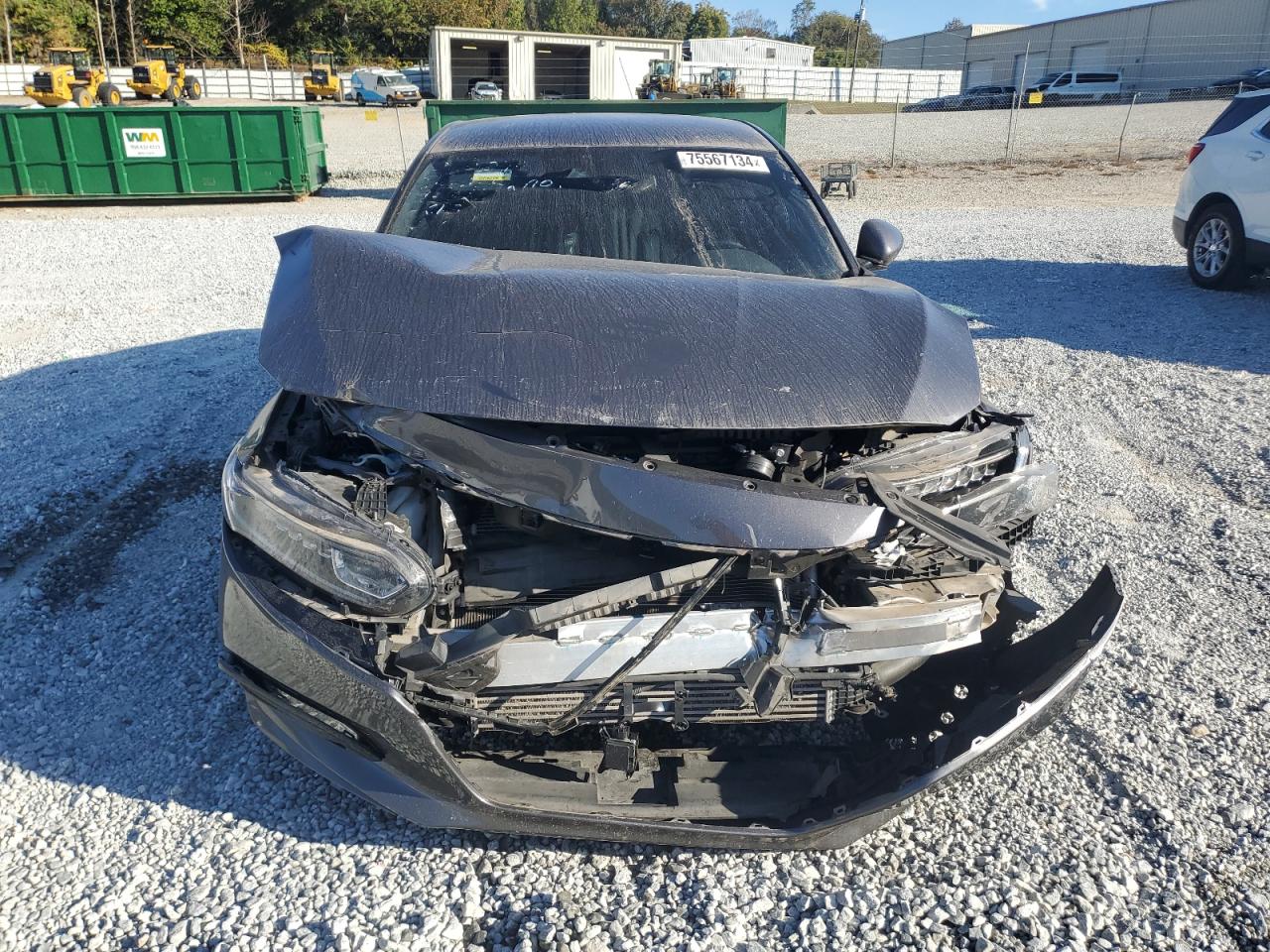 2018 Honda Accord VIN 1HGCV1F32JA066973 Copart auction photo, front end / mechanical damage thumbnail 5