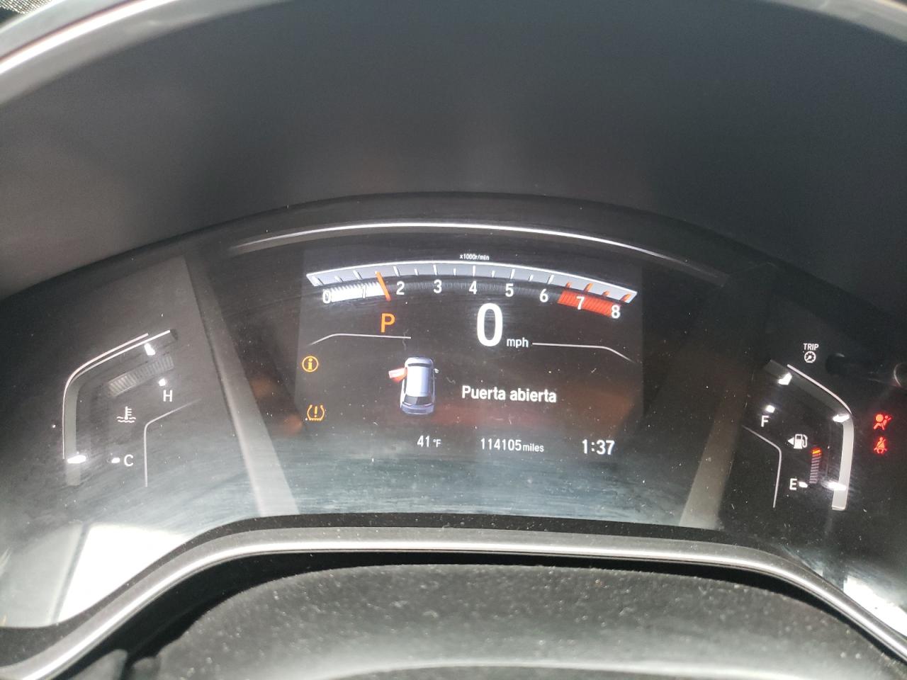 2019 Honda CR-V VIN 2HKRW2H98KH630729 Copart auction photo, front end damage thumbnail 9