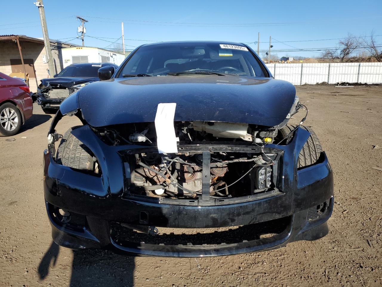 2013 Infiniti M VIN JN1BY1AR7DM603548 Copart auction photo, front end damage thumbnail 5