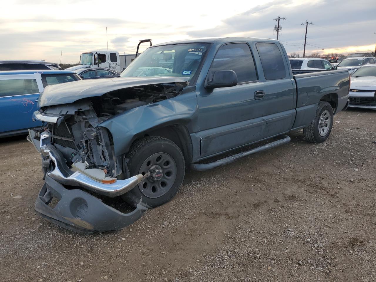 2007 GMC Sierra VIN 1GTEC19X07Z134628