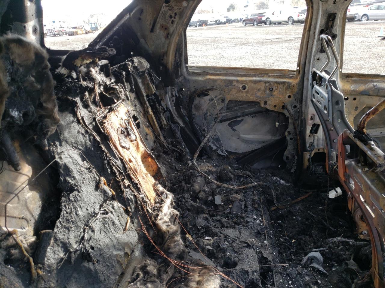 2021 Ford Bronco VIN 3FMCR9C66MRA72717 Copart auction photo, burn damage thumbnail 6