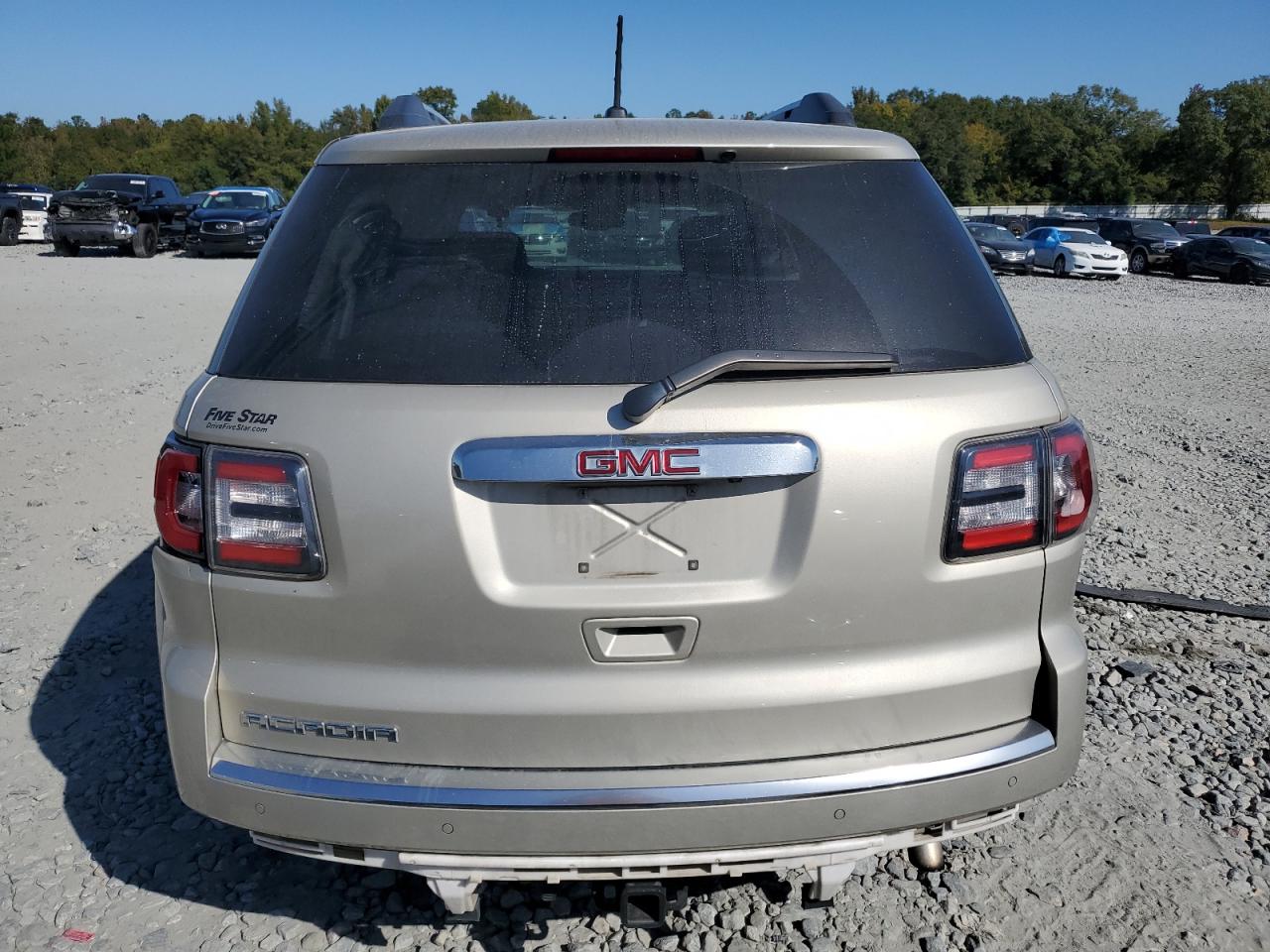 2015 GMC Acadia VIN 1GKKRRKD9FJ171002 Copart auction photo, side / rear end damage thumbnail 6