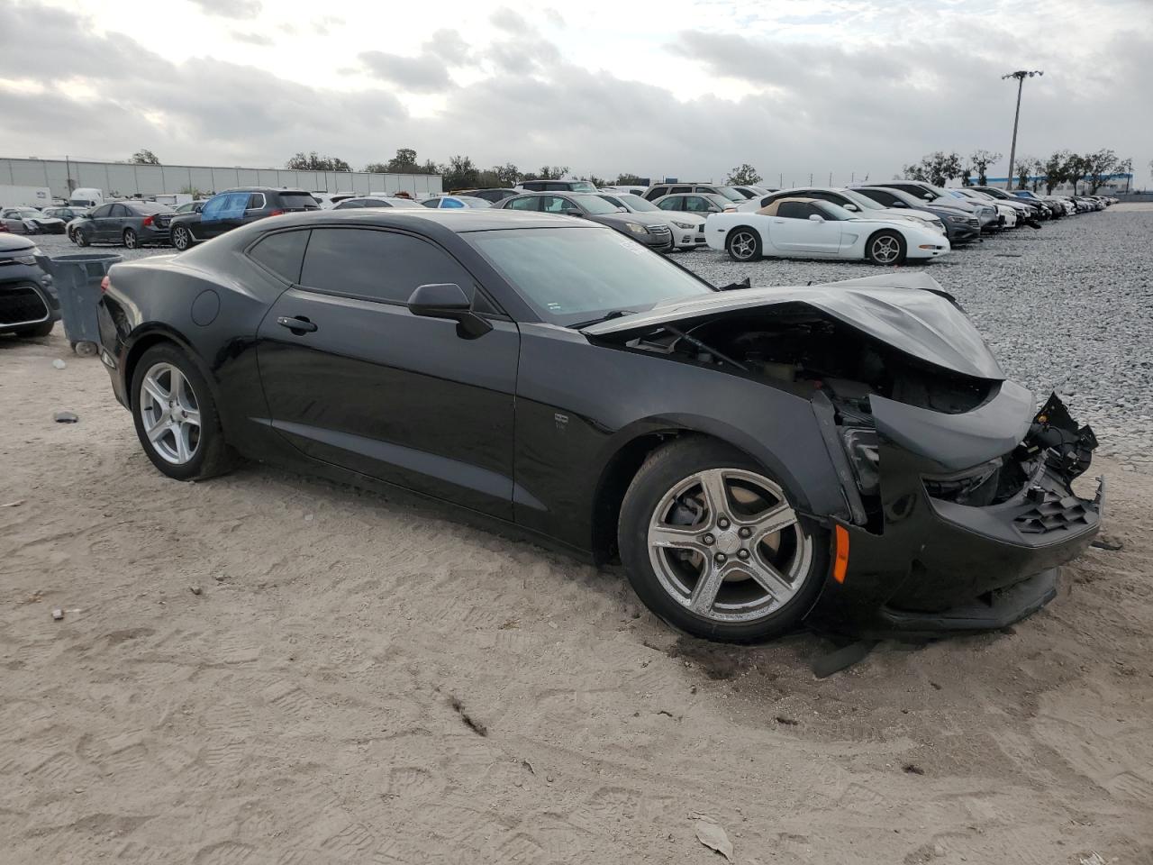2021 Chevrolet Camaro VIN 1G1FB1RX2M0132704 Copart auction photo, front end damage thumbnail 4