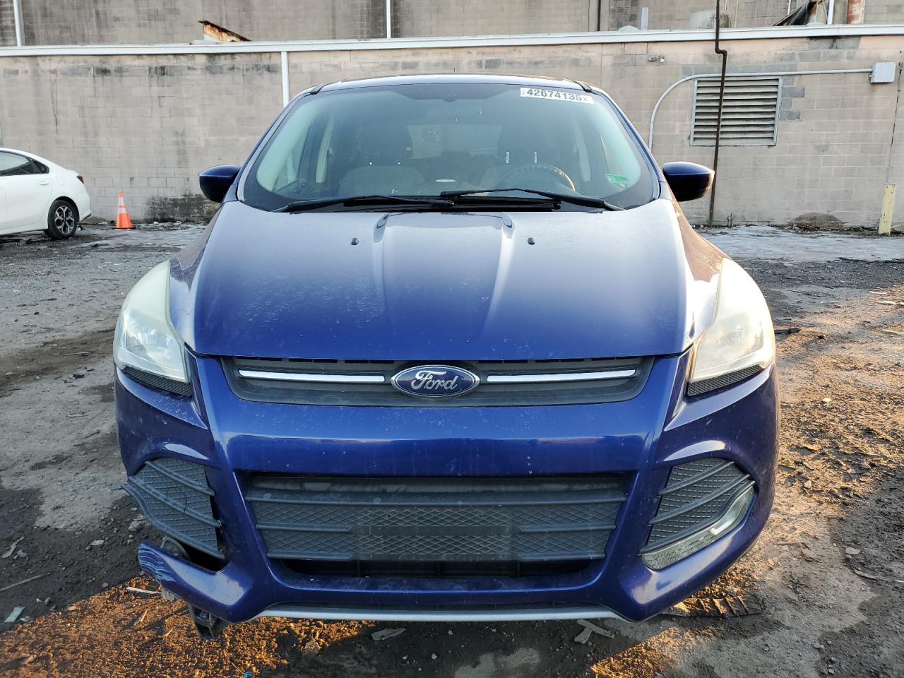 2014 Ford Escape VIN 1FMCU0GX2EUD77784 Copart auction photo, front end damage thumbnail 5