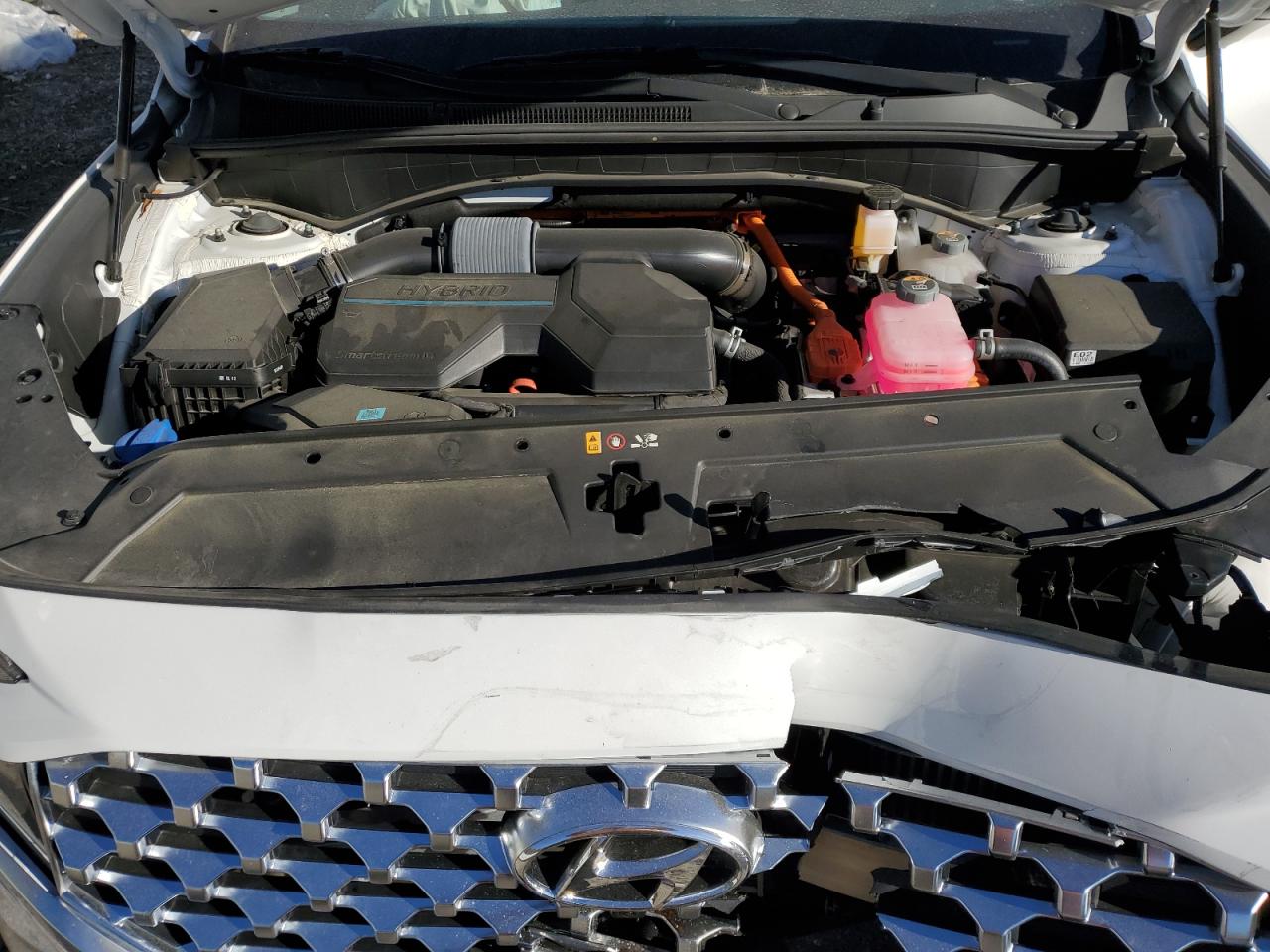 2022 Hyundai Santa Fe VIN KM8S5DA16NU059302 Copart auction photo, front end damage thumbnail 14