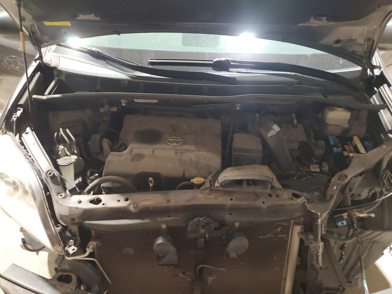 2014 Toyota Sienna VIN 5TDKK3DC2ES418122 Copart auction photo, front end damage thumbnail 12