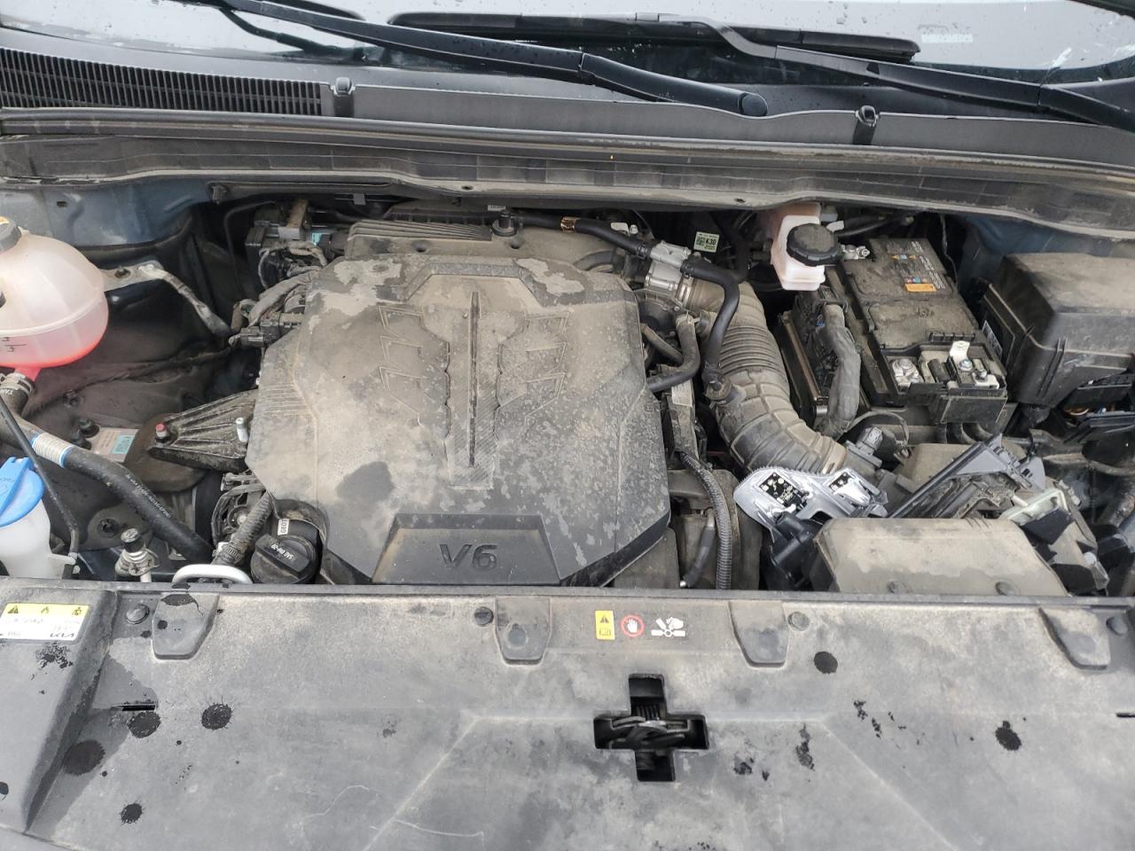 2023 KIA Carnival VIN KNDNE5H34P6211115 Copart auction photo, front end / side damage thumbnail 11