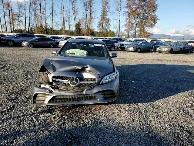 2019 Mercedes-Benz C-klasse VIN 55SWF8EB9KU292168 Copart auction photo, front end / side damage thumbnail 10