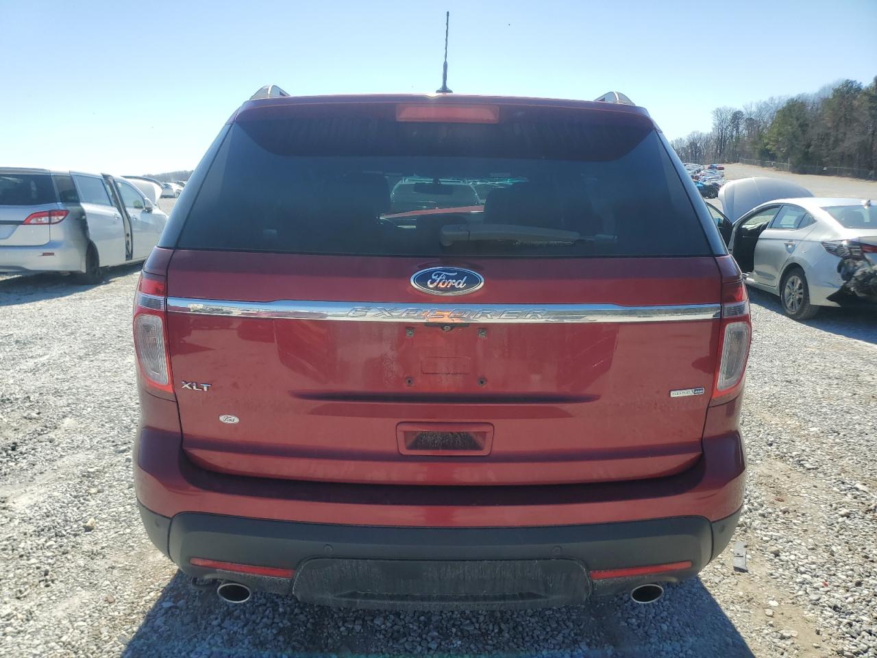 2015 Ford Explorer VIN 1FM5K8D80FGC13976 Copart auction photo, front end damage thumbnail 6