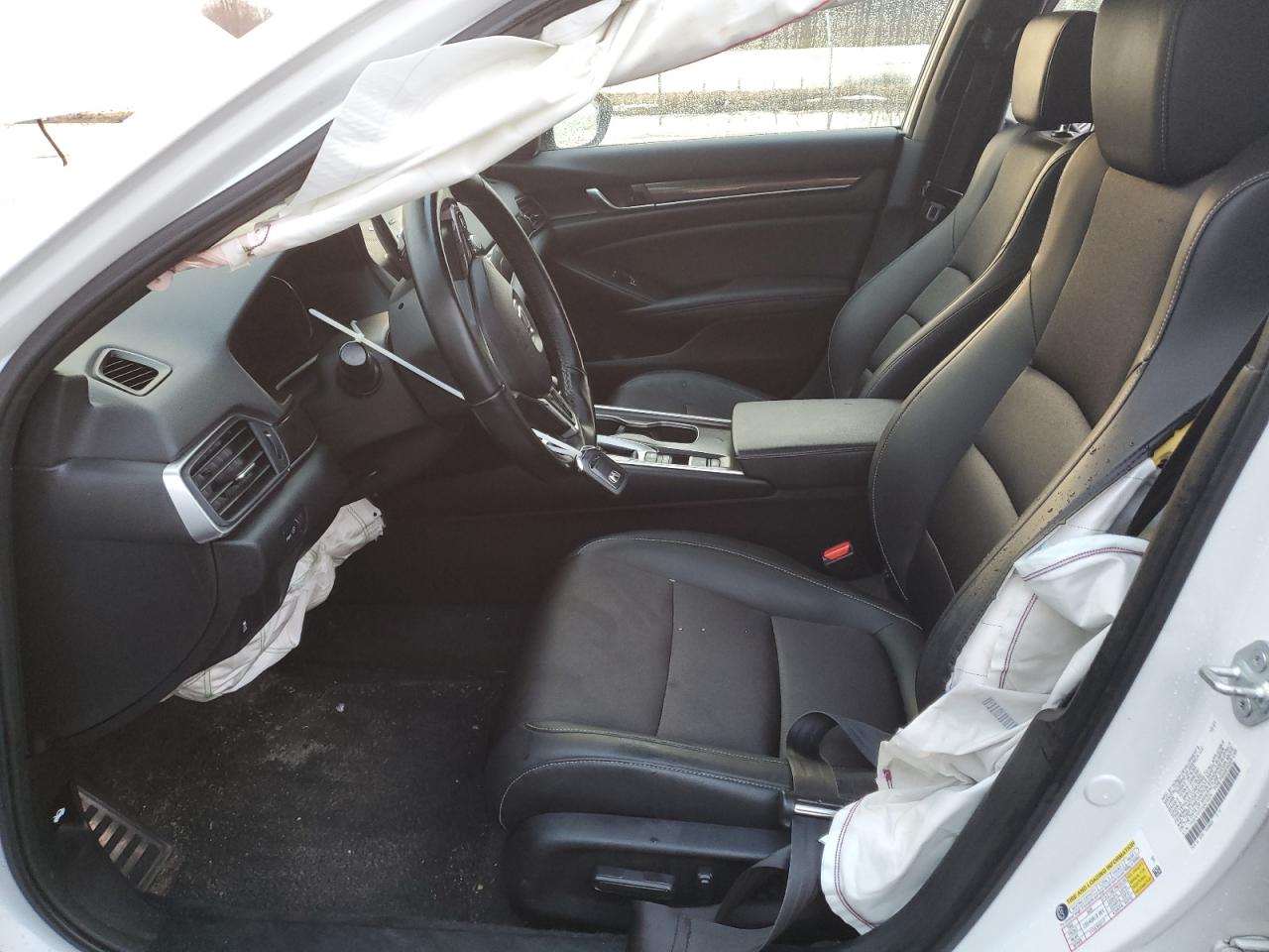 2022 Honda Accord VIN 1HGCV1F31NA016376 Copart auction photo, all over damage thumbnail 7