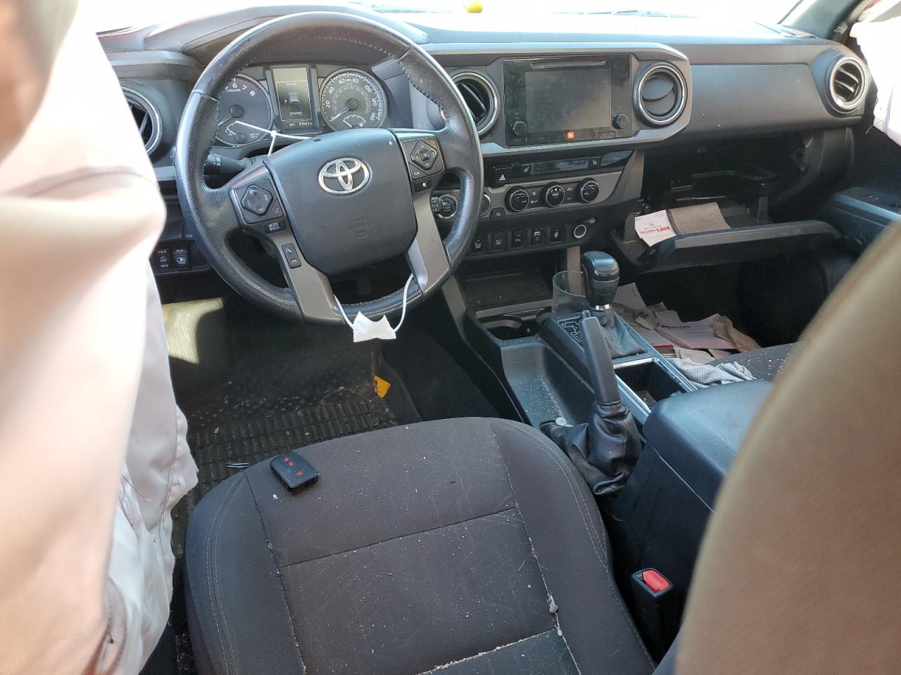 2017 Toyota Tacoma VIN 3TMCZ5AN3HM061085 Copart auction photo, rollover damage thumbnail 8