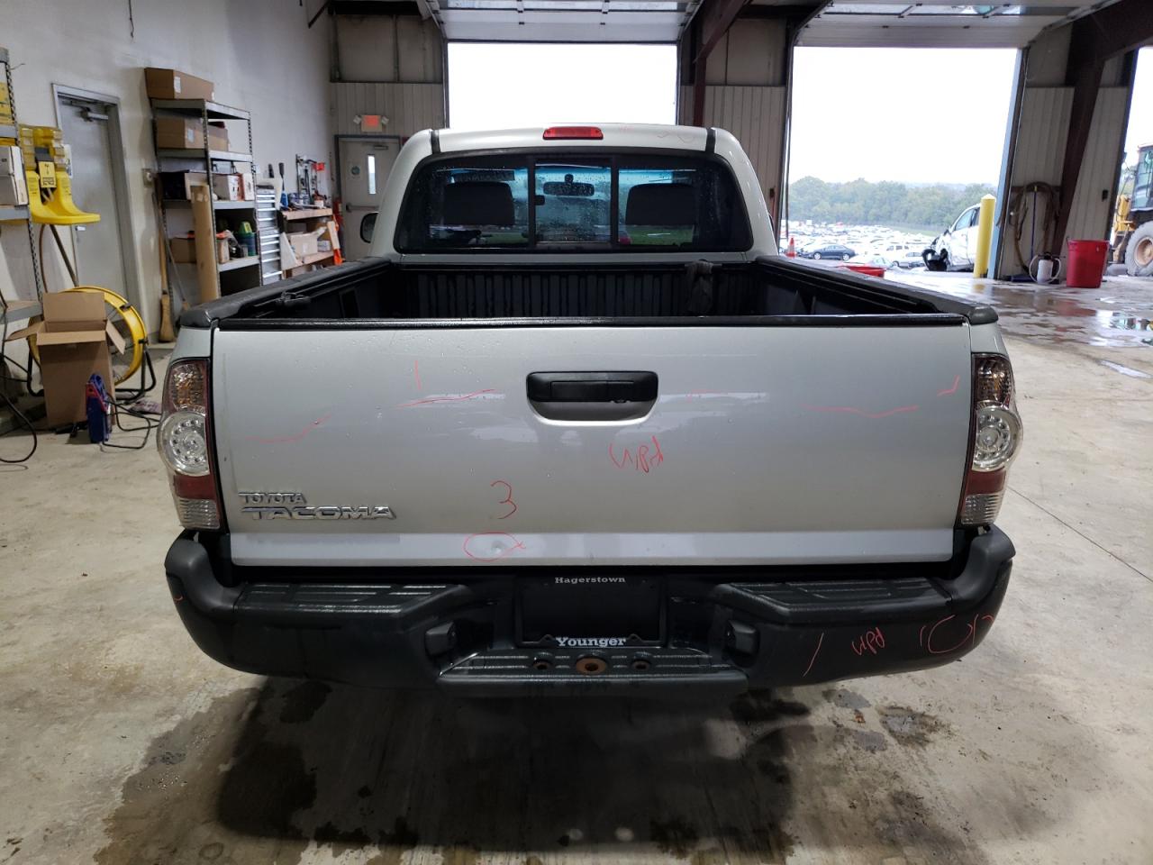 2009 Toyota Tacoma VIN 5TENX22N59Z637369 Copart auction photo, front end damage thumbnail 6