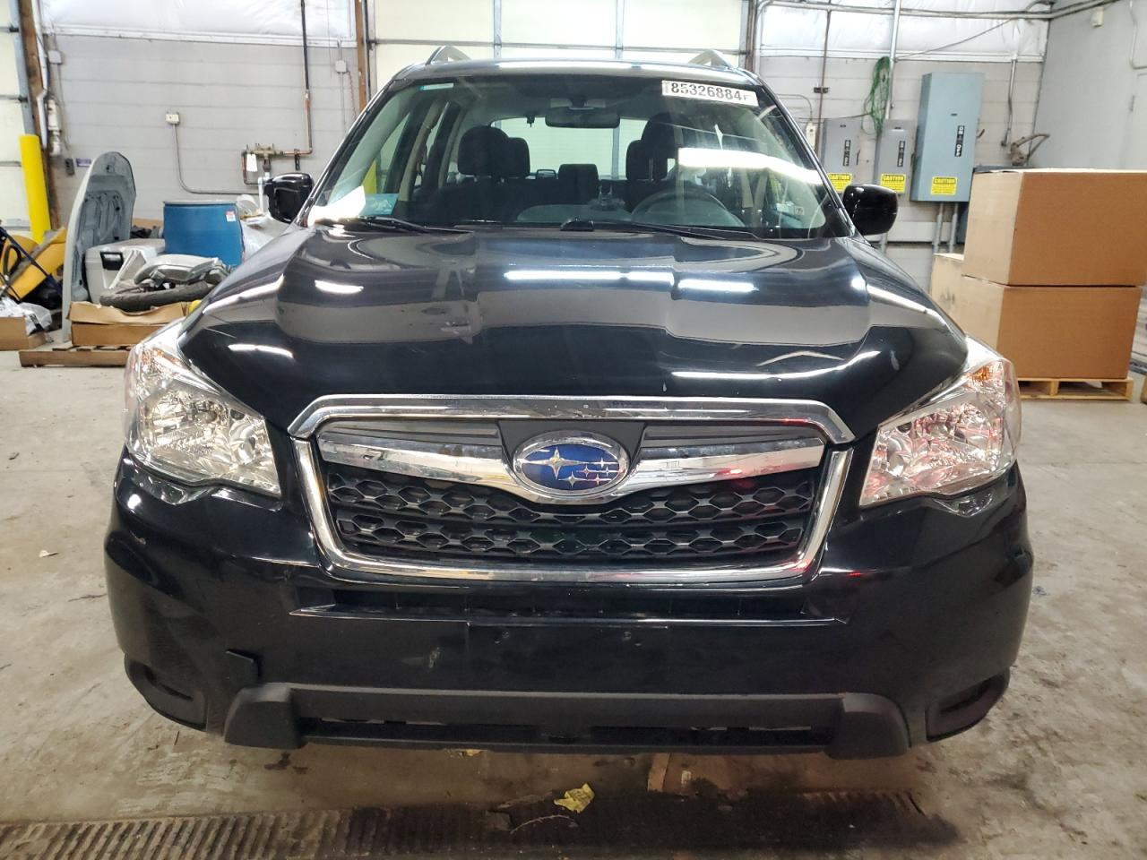 2015 Subaru Forester VIN JF2SJABC5FH828074 Copart auction photo, side damage thumbnail 5