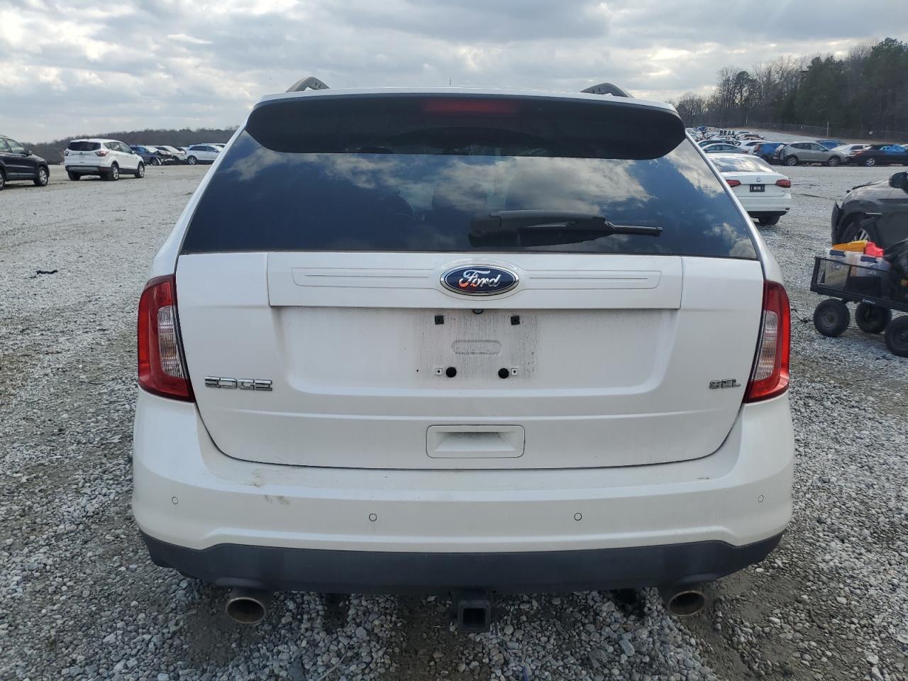 2013 Ford Edge VIN 2FMDK3JC9DBC80412 Copart auction photo, side / side damage thumbnail 6