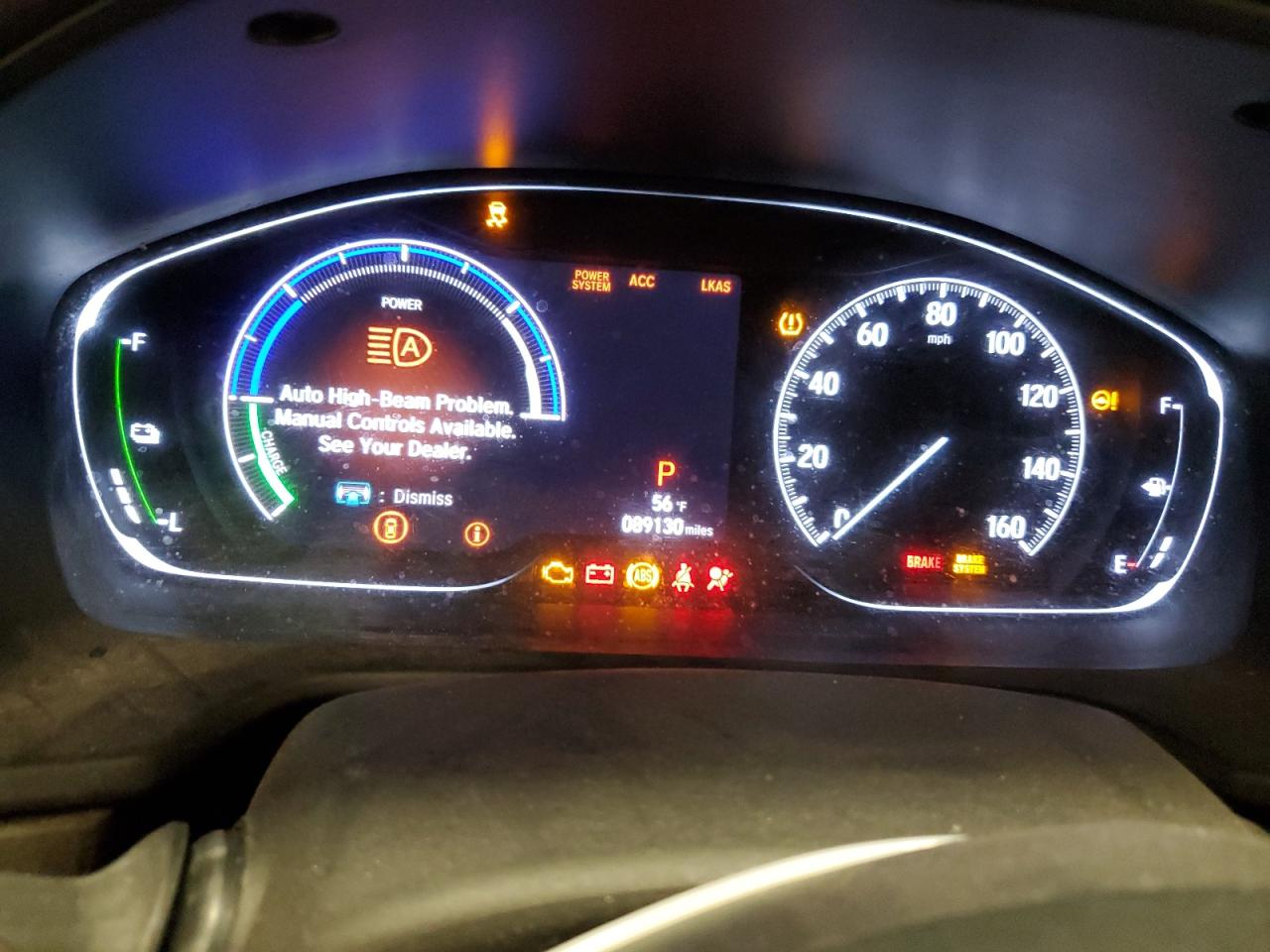 2020 Honda Accord VIN 1HGCV3F45LA013773 Copart auction photo, front end / undercarriage damage thumbnail 9