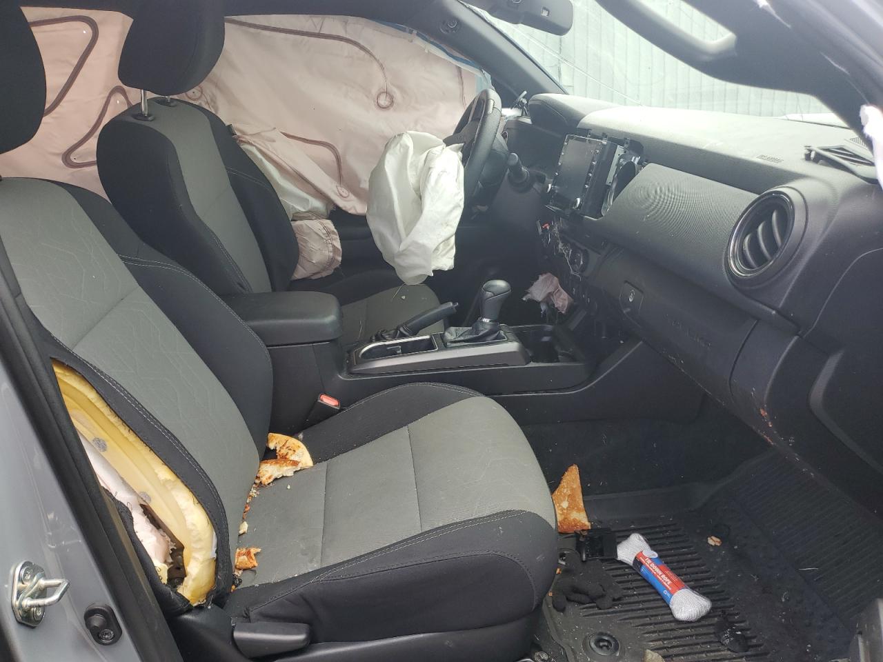 2021 Toyota Tacoma VIN 3TMCZ5AN5MM385102 Copart auction photo, rollover damage thumbnail 7