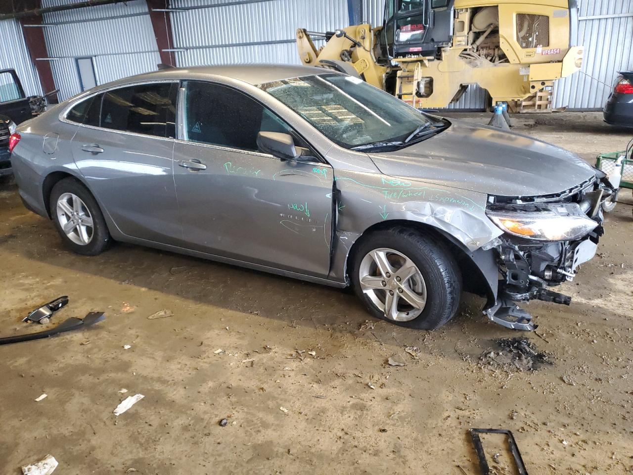 2023 Chevrolet Malibu VIN 1G1ZC5STXPF152774 Copart auction photo, front end damage thumbnail 4
