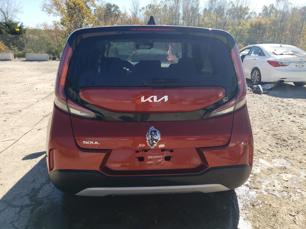 2023 KIA Soul VIN KNDJ23AU9P7860305 Copart auction photo, front end / side damage thumbnail 6