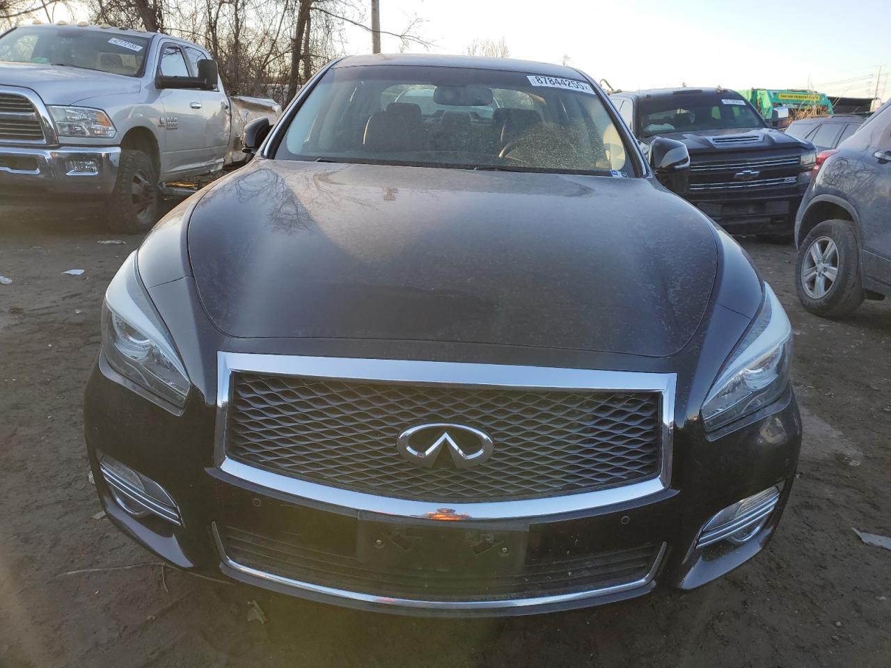 2017 Infiniti Q70 VIN JN1BY1AR1HM770641 Copart auction photo, rear end / minor dent/scratches damage thumbnail 5