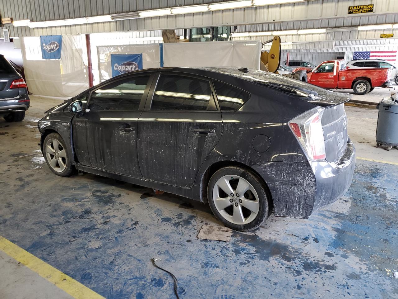 2014 Toyota Prius VIN JTDKN3DU9E1782499 Copart auction photo, front end damage thumbnail 2