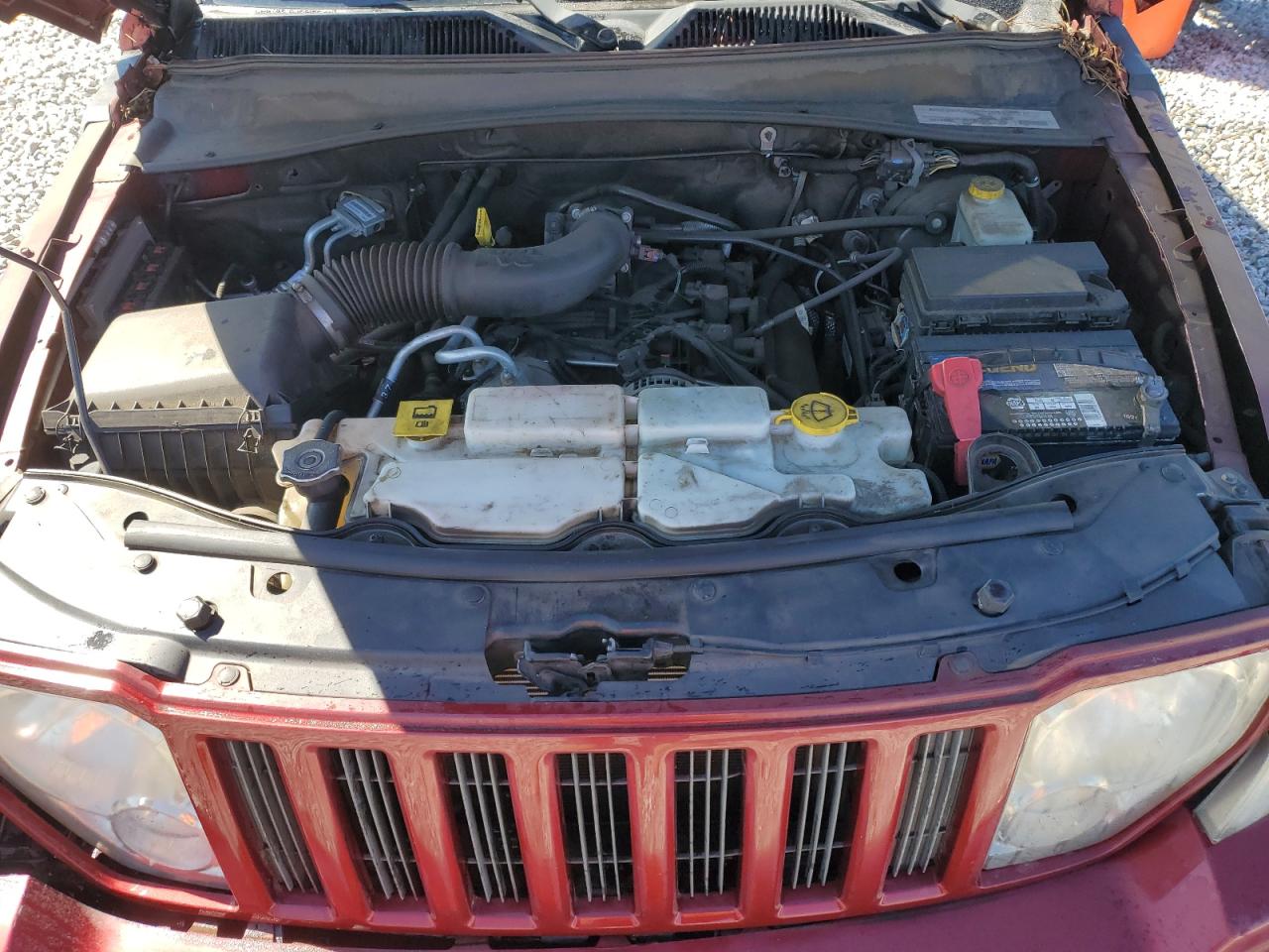 2012 Jeep Liberty (North America) VIN 1C4PJLAK6CW110081 Copart auction photo, all over damage thumbnail 12