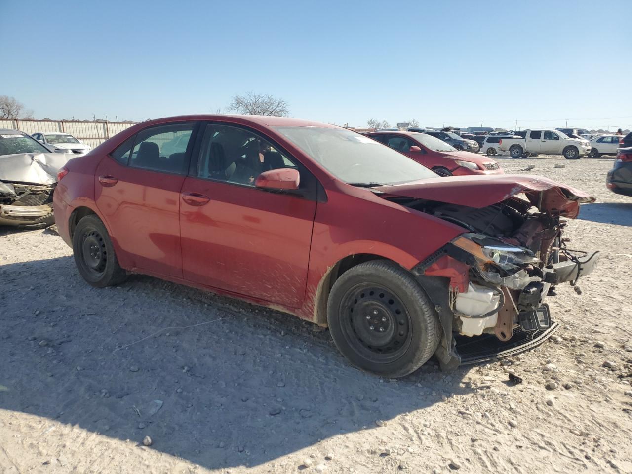 2017 Toyota Corolla VIN 5YFBURHE6HP697970 Copart auction photo, front end damage thumbnail 4