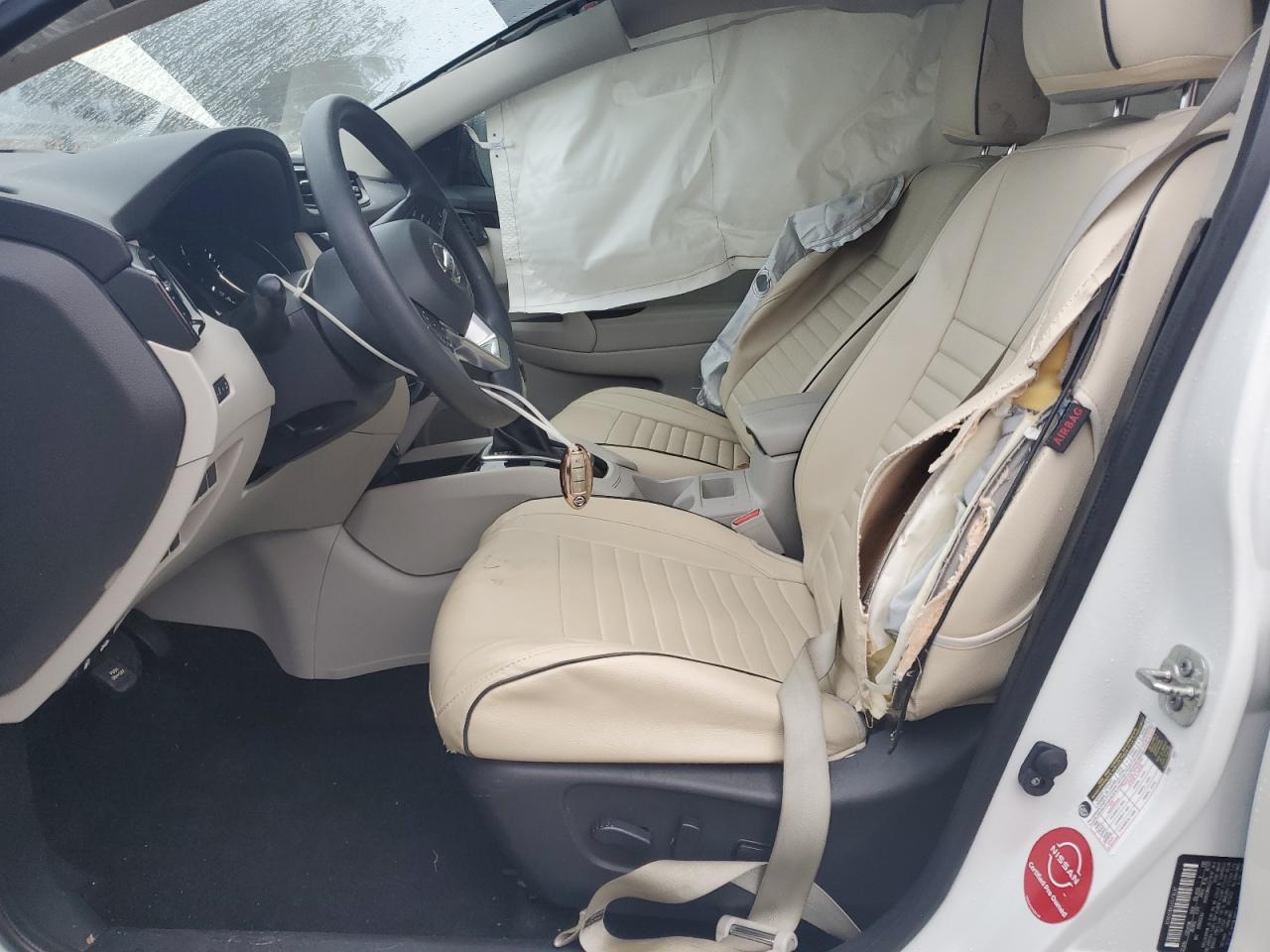 2019 Nissan Rogue VIN JN1BJ1CP5KW243634 Copart auction photo, rear end / side damage thumbnail 7