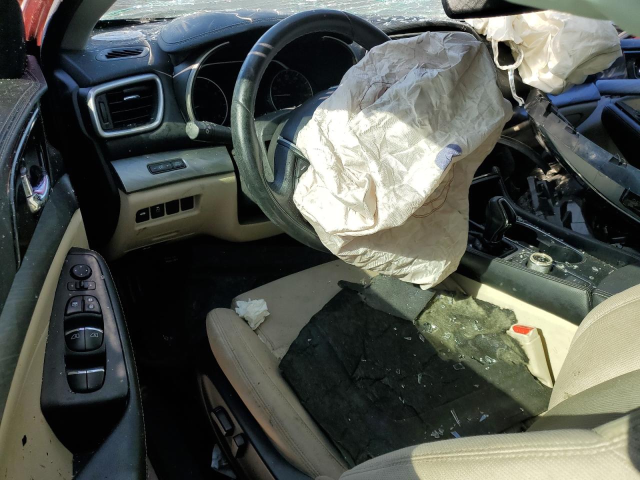 2017 Nissan Maxima VIN 1N4AA6AP3HC385358 Copart auction photo, all over damage thumbnail 8