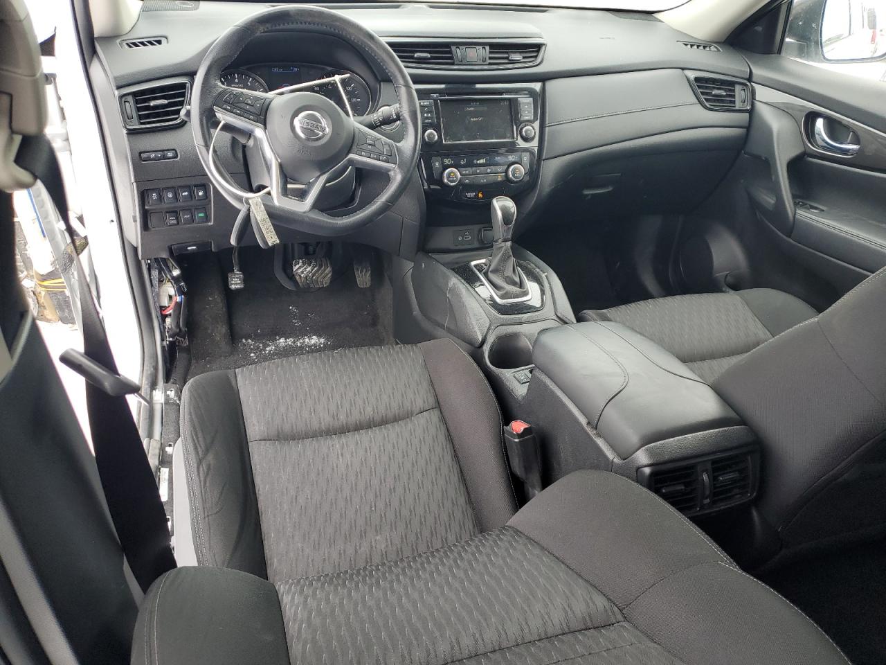 2019 Nissan Rogue VIN JN8AT2MV6KW376705 Copart auction photo, side / front end damage thumbnail 8