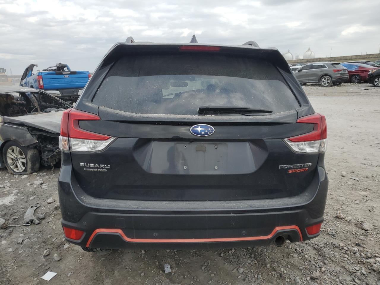 2019 Subaru Forester VIN JF2SKAKC6KH593739 Copart auction photo, undercarriage / front end damage thumbnail 6