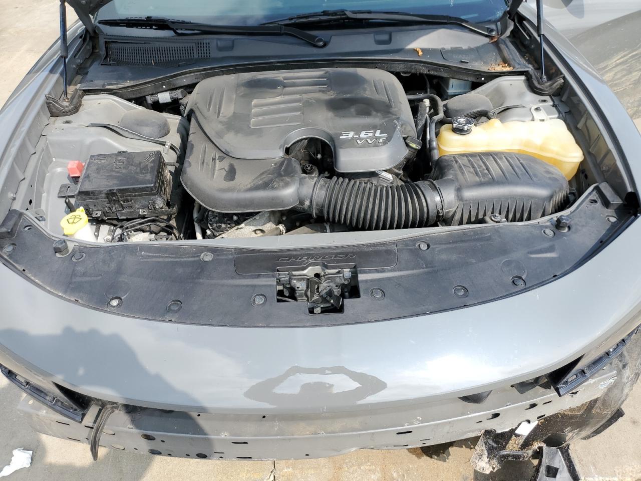 2017 Dodge Charger VIN 2C3CDXHG1HH655128 Copart auction photo, front end / undercarriage damage thumbnail 11