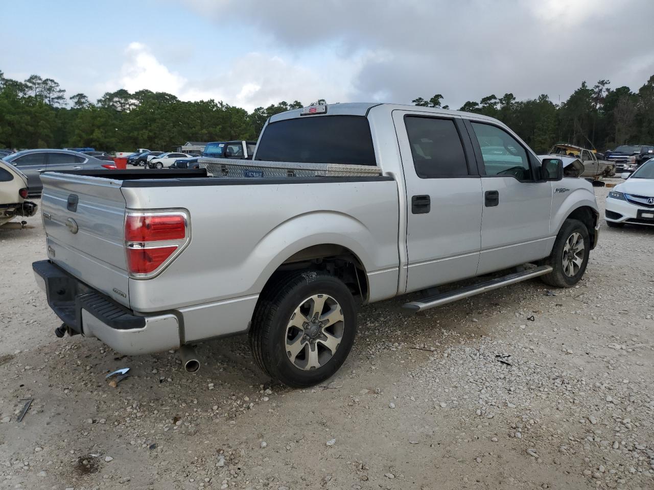 2012 Ford F-150 VIN 1FTEW1CM1CFB01719 Copart auction photo, front end damage thumbnail 3