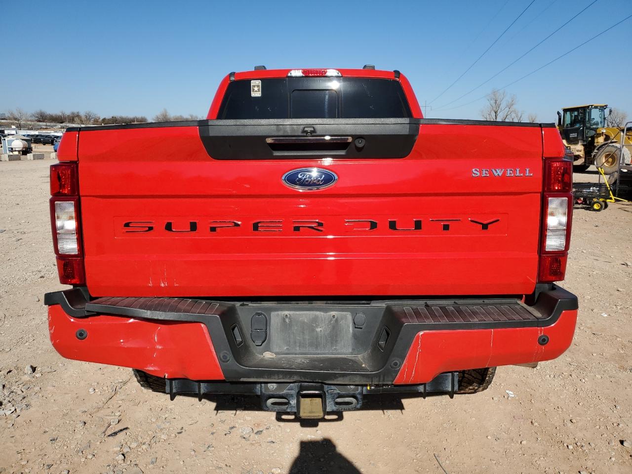2022 Ford F250 VIN 1FT8W2BT5NEC09796 Copart auction photo, front end / rear end damage thumbnail 6