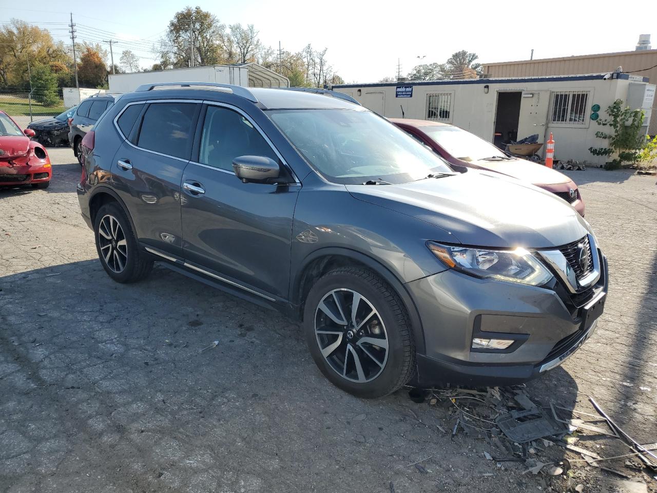 2019 Nissan Rogue VIN 5N1AT2MV6KC806712 Copart auction photo, rear end damage thumbnail 4