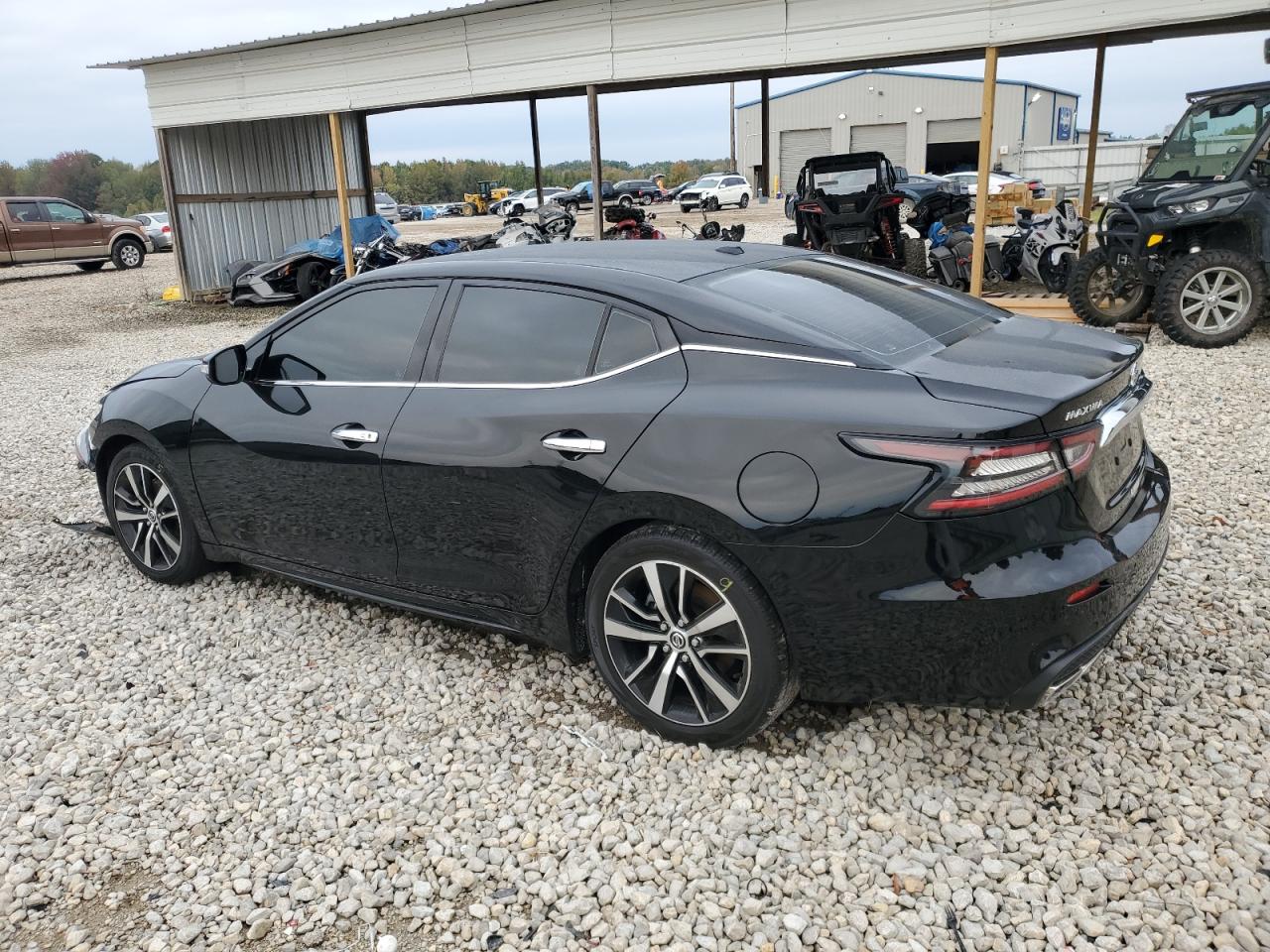 2021 Nissan Maxima VIN 1N4AA6CVXMC505615 Copart auction photo, front end damage thumbnail 2