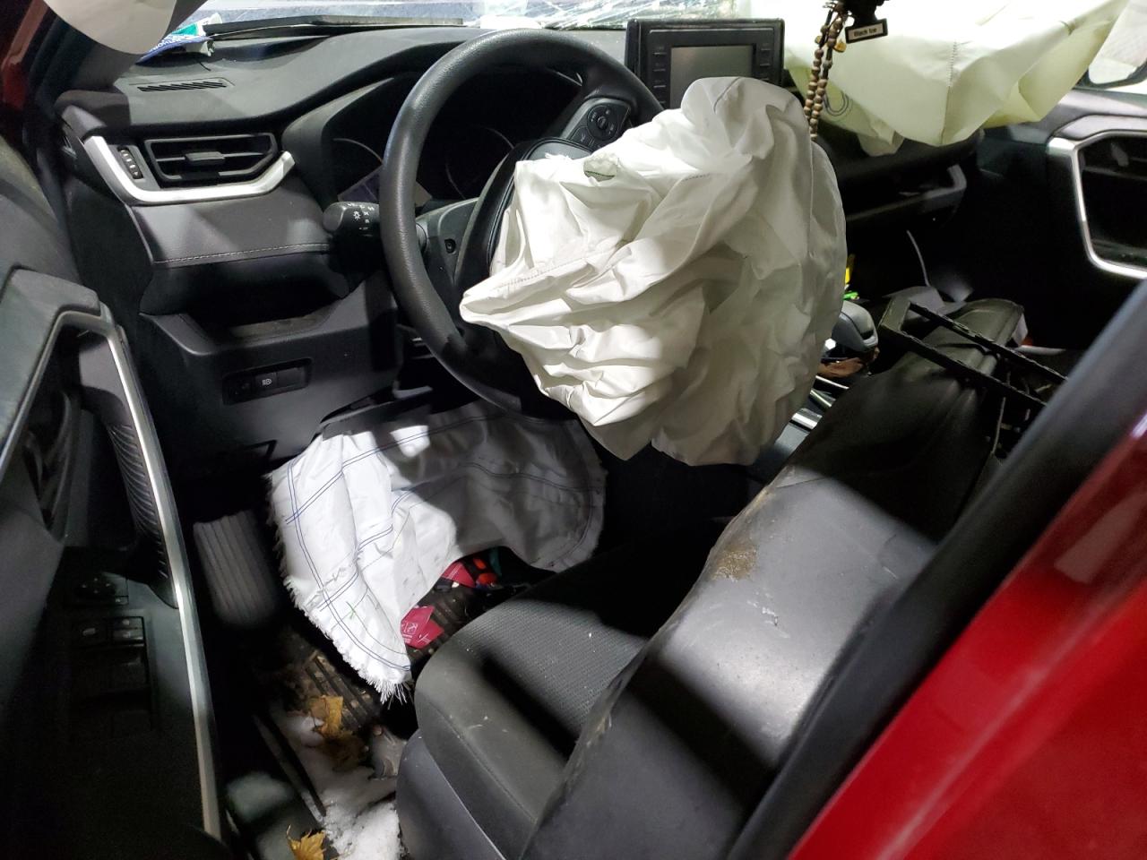 2022 Toyota RAV 4 VIN 2T3F1RFV0NW257287 Copart auction photo, all over damage thumbnail 8