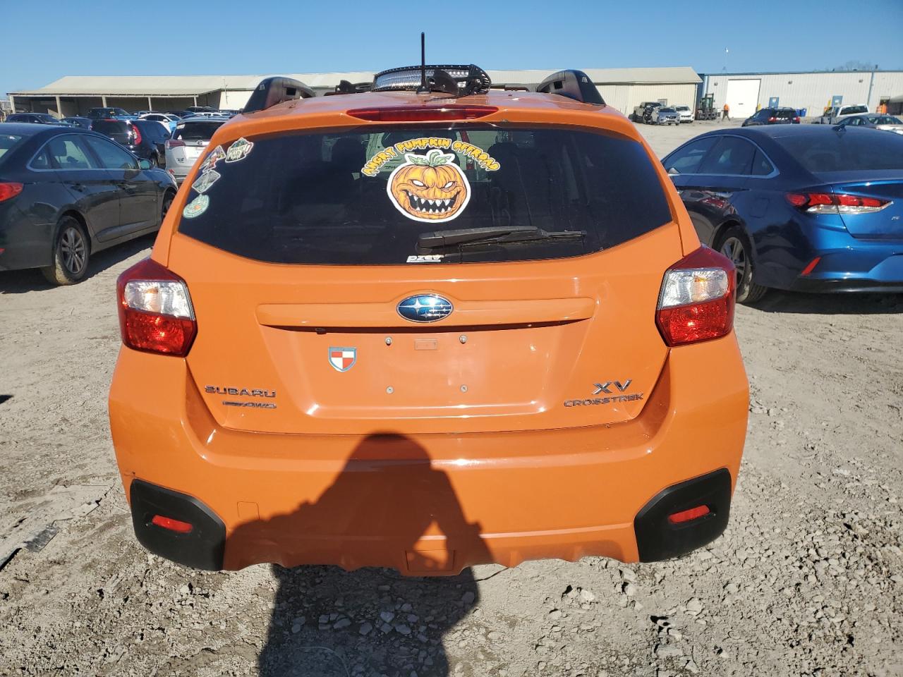 2014 Subaru XV VIN JF2GPAGC2E8297539 Copart auction photo, front end / side damage thumbnail 6