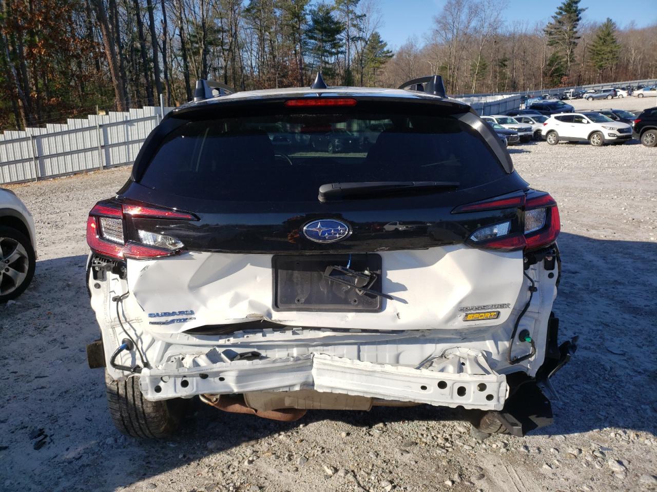 2024 Subaru XV VIN 4S4GUHF61R3716684 Copart auction photo, rear end / front end damage thumbnail 6