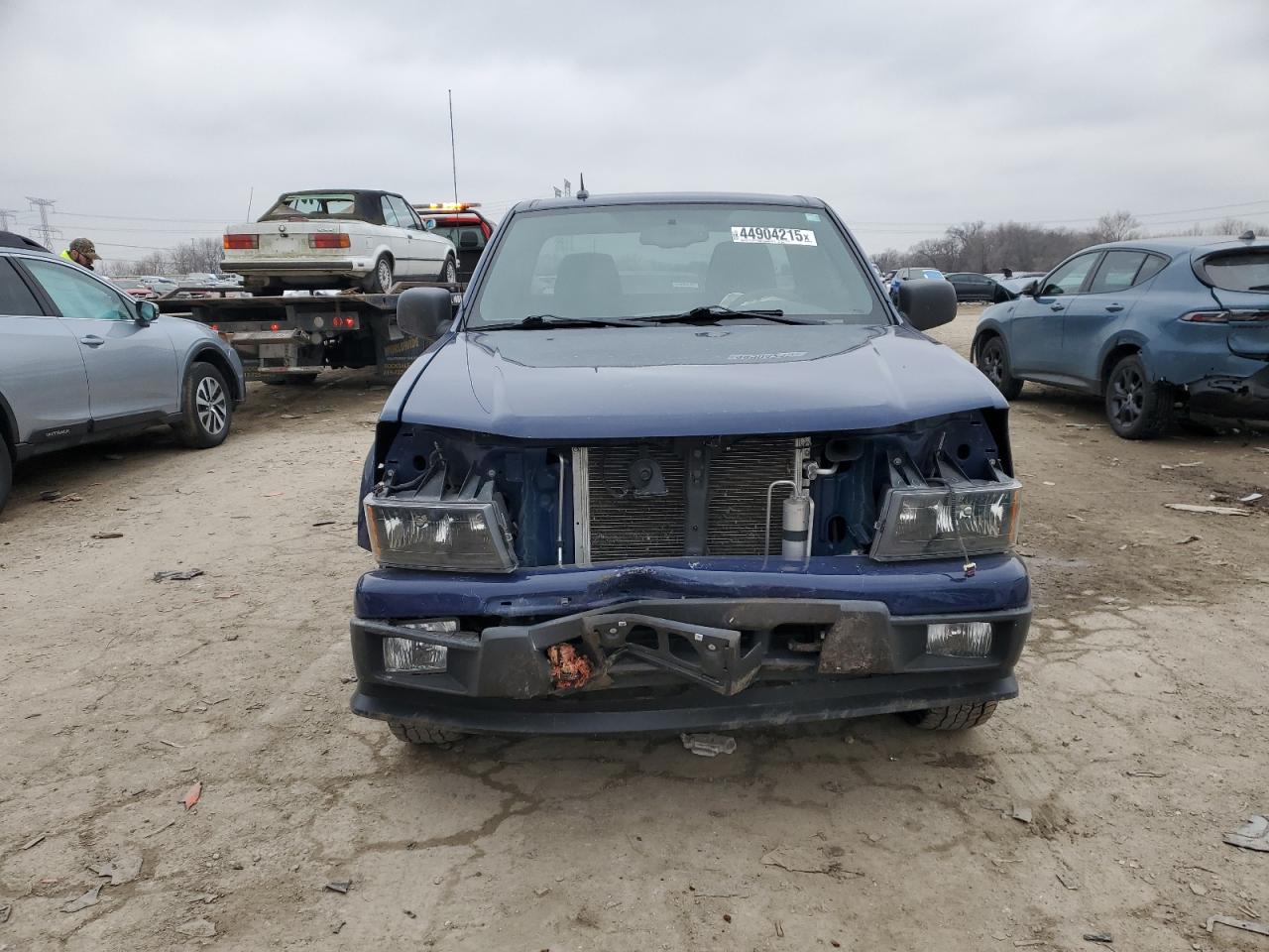 2012 Chevrolet Colorado VIN 1GCGTCFE7C8120801 Copart auction photo, front end damage thumbnail 5