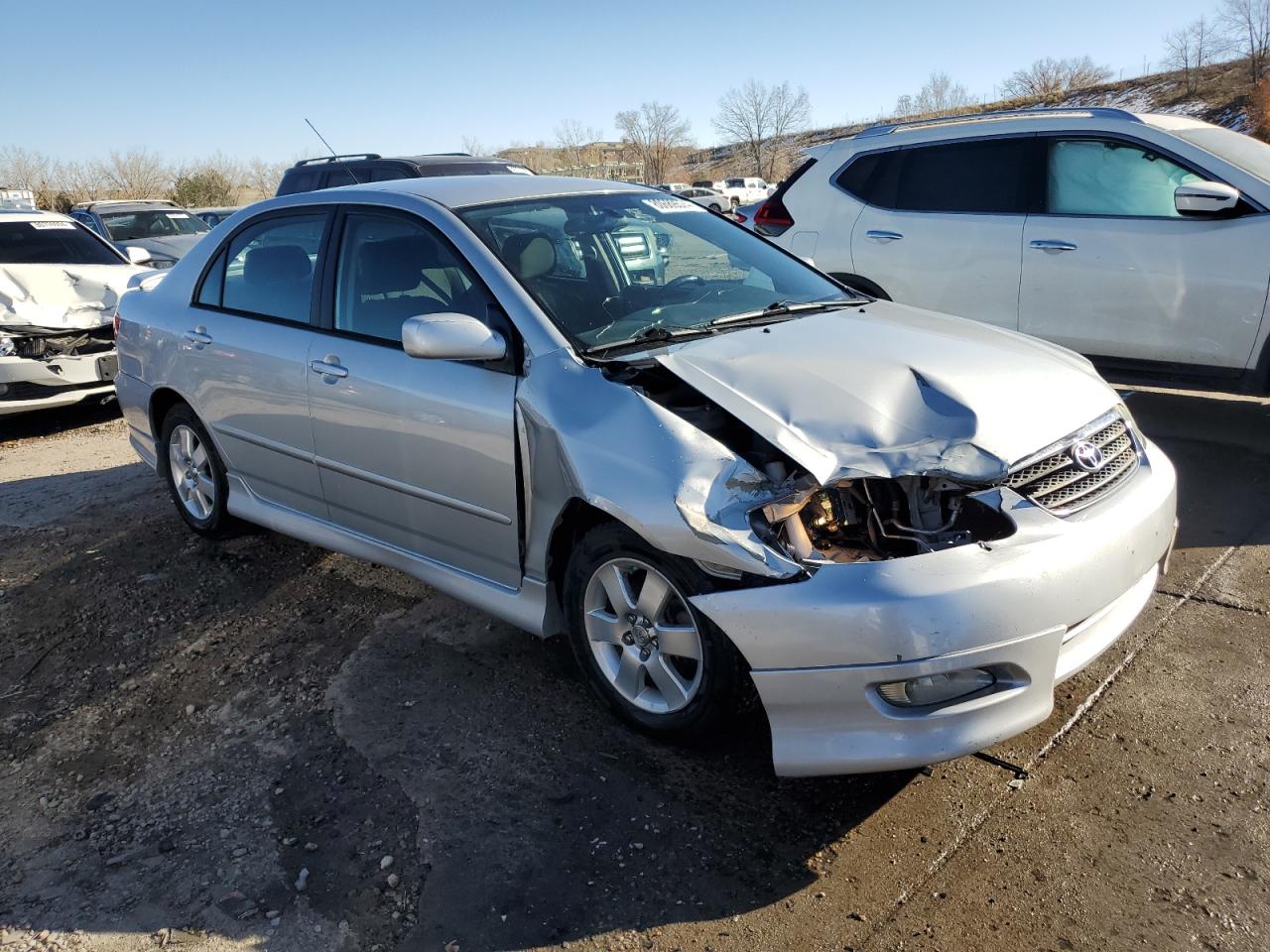 2007 Toyota Corolla VIN 1NXBR30E27Z880810 Copart auction photo, front end damage thumbnail 4