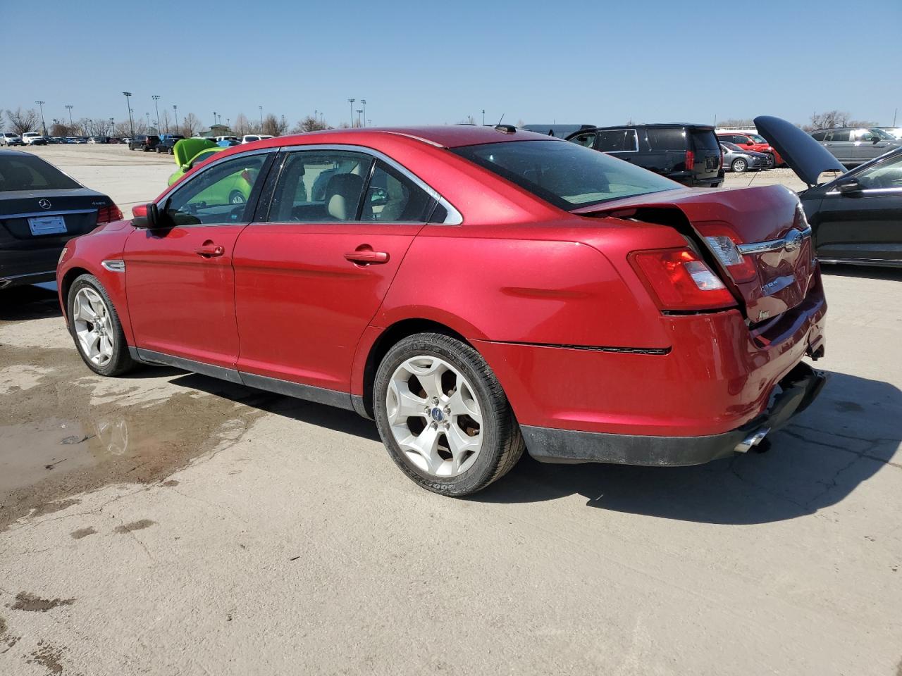 2012 Ford Taurus VIN 1FAHP2EW8CG119861 Copart auction photo, rear end damage thumbnail 2