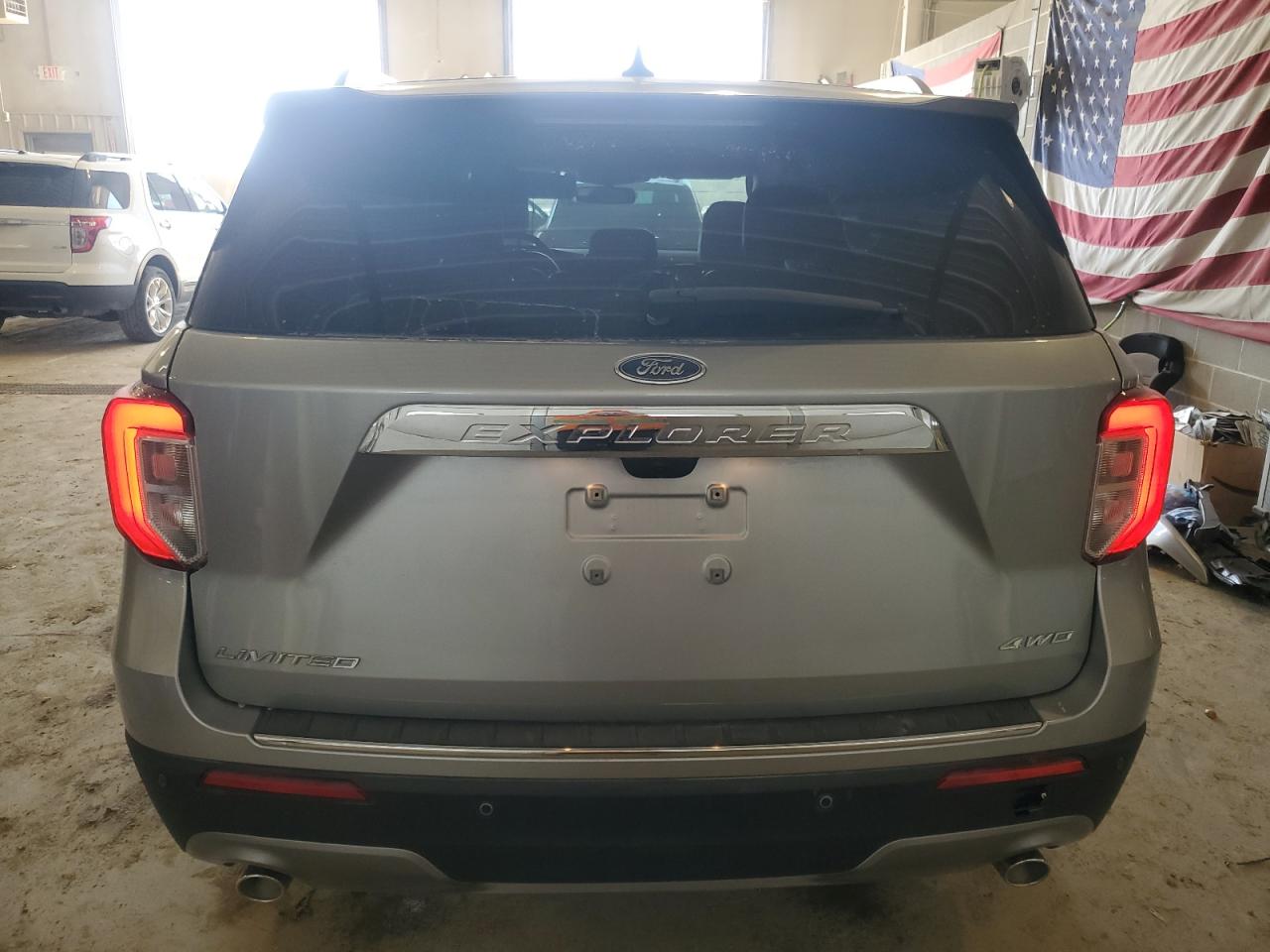 2023 Ford Explorer VIN 1FMSK8FHXPGB97304 Copart auction photo, front end / side damage thumbnail 6
