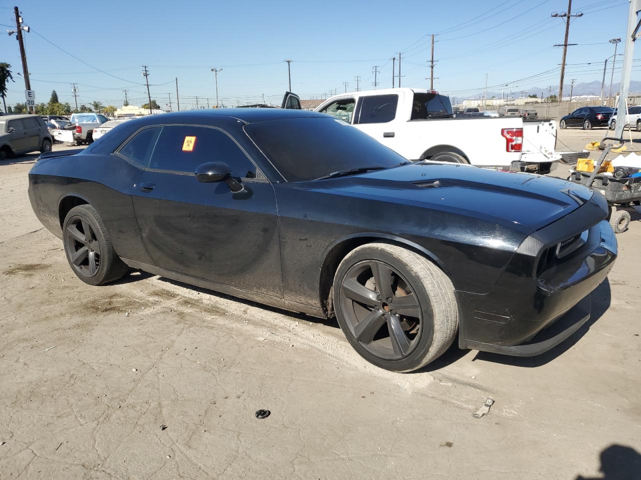2013 Dodge Challenger VIN 2C3CDYAG1DH745079 Copart auction photo, burn - interior damage thumbnail 4