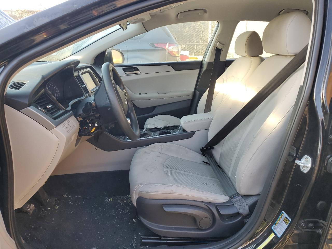 2019 Hyundai Sonata VIN 5NPE24AF8KH787702 Copart auction photo, vandalism damage thumbnail 7