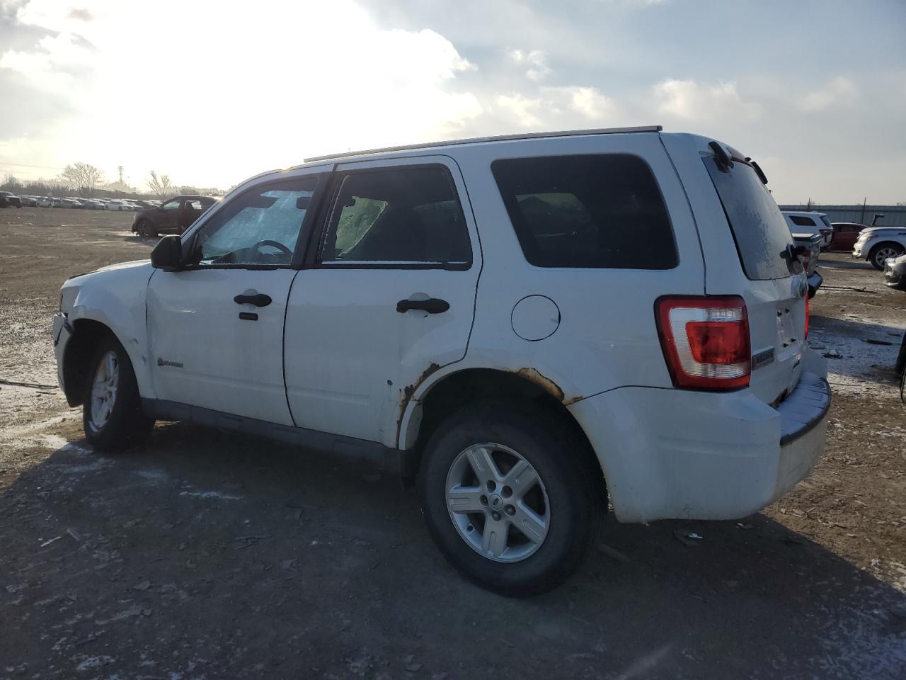 2010 Ford Escape VIN 1FMCU5K38AKC85358 Copart auction photo, front end / side damage thumbnail 2